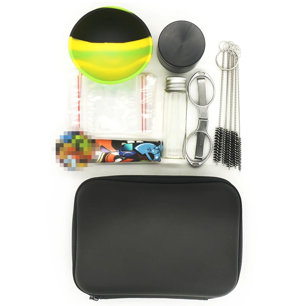 1 Набор силиконовая мельница для курительной трубки с ножницами | Дом и сад