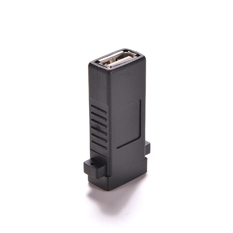 1 шт. USB 2 0 мама-мама гнездо адаптер для монтажа на панель розетка настенная