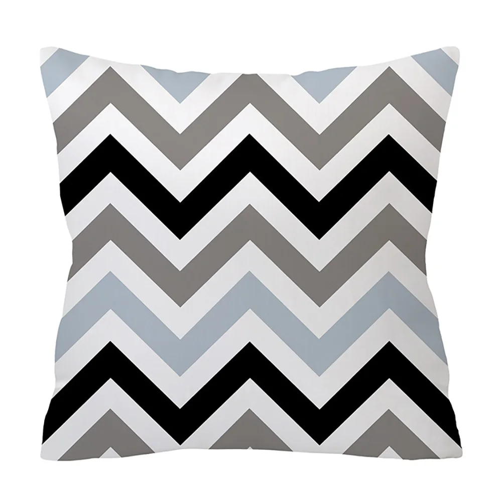 Lychee одежда с геометрическим принтом серии Наволочки простой полиэфир велюром