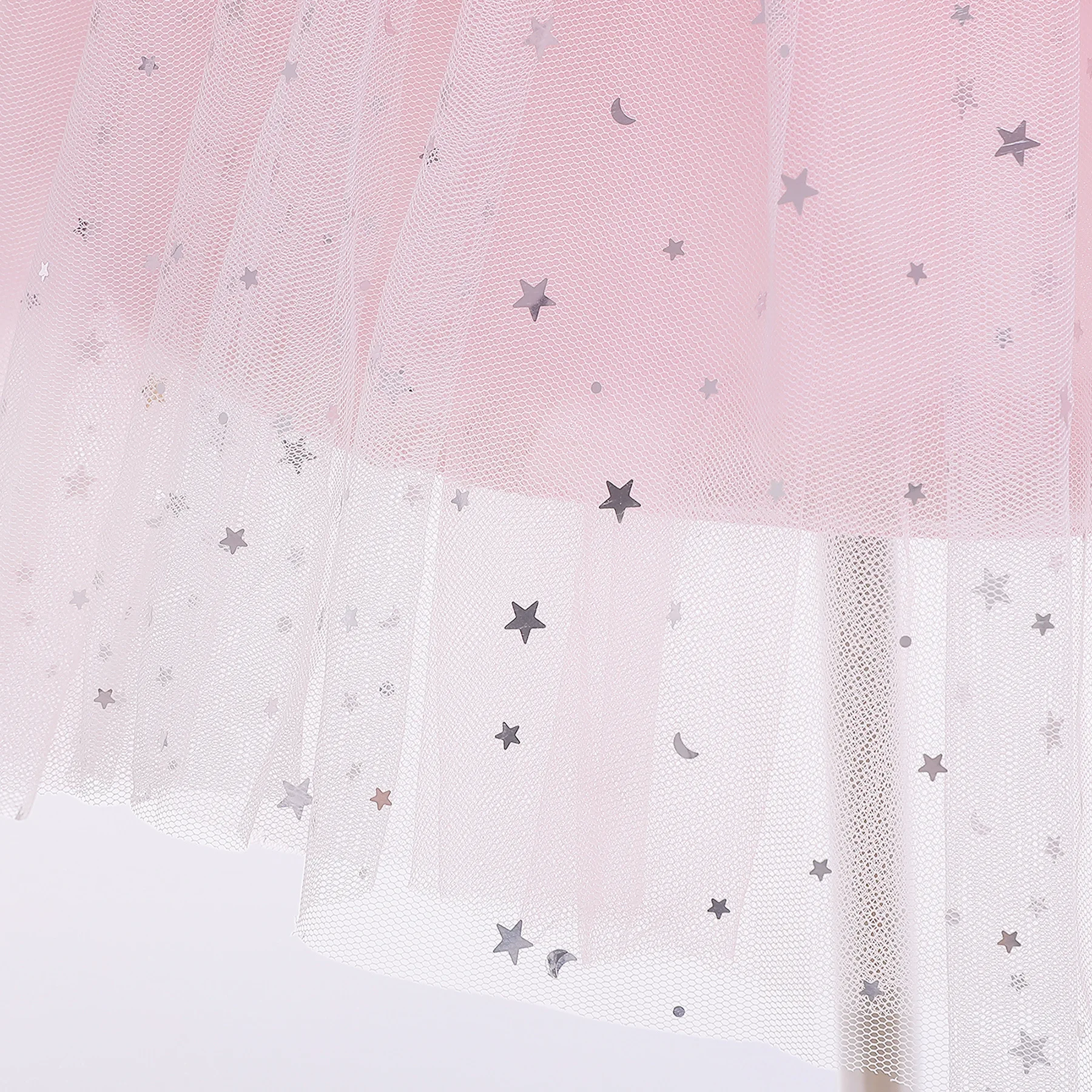 

Girls Summer Dress 2021 New European and American Children's Clothing Princess Dress off-Shoulder Sequined Girls Dress for Party