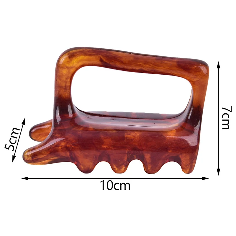 

1 Pcs Pain Relief Back Foot Body Spine Vertebra Physical SPA Scraping Body Massager Tool