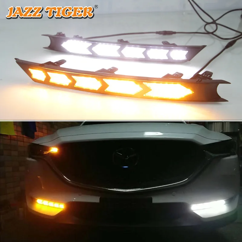 JAZZ TIGER 2 шт. желтый плавный сигнал поворота функция постоянного тока 12 В АБС