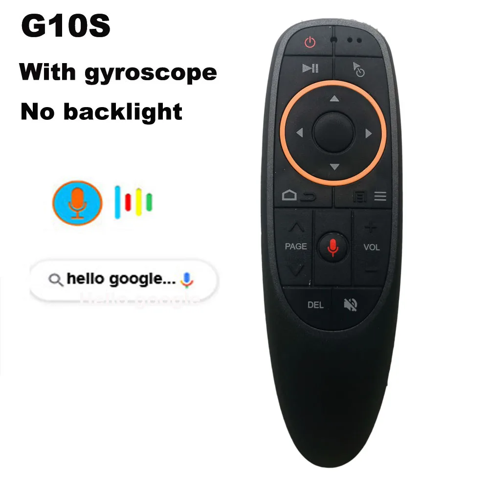 Пульт дистанционного управления G10S Pro 2 4 ГГц с голосовым управлением и гироскопом