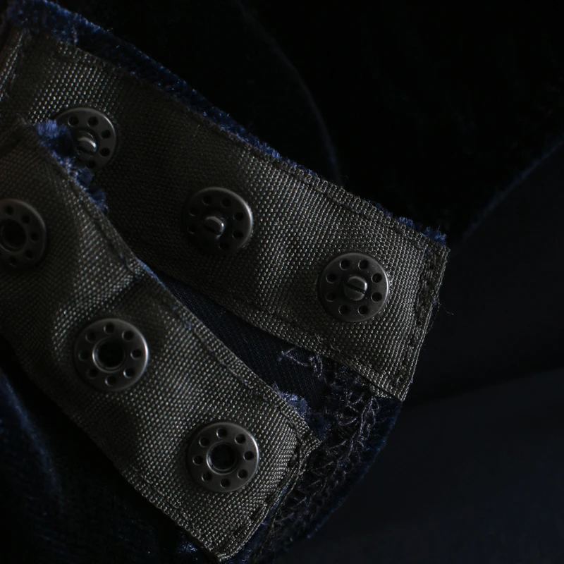 AGong однотонный синий бархатный тонкий комбинезон женский модный с v образным