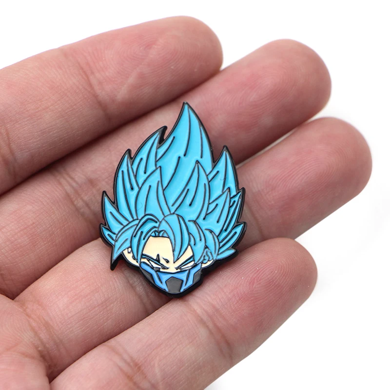 V123 Dragon Ball красота и чудовище милые металлические эмалированные булавки и броши нагрудные булавки рюкзак сумки значок коллекция подарки 1 шт