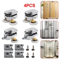 4pcs bearing hardware sliding shower glass door roller runner pulleys diameter 23mm shower door accessories