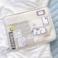 11 13 15 inch laptop case for huawei macbook air pvc tablet sleeve case student mac ipad pro 9 7 13 3 liner computer cover bag
