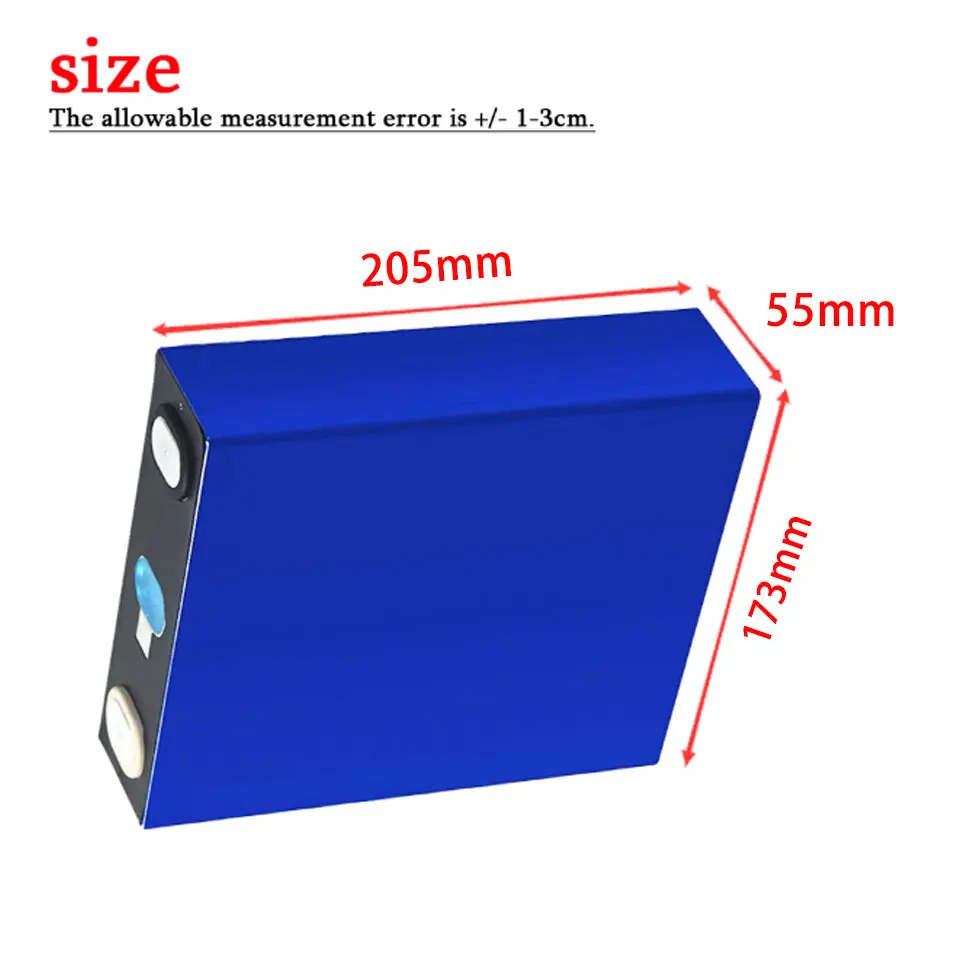 

Original 3.2V 230Ah Lifepo4 Battery Grade A Lithium Iron Phosphate Prismatic New 12V 24V 36V 48V Solar Cells EU US TAX FREE
