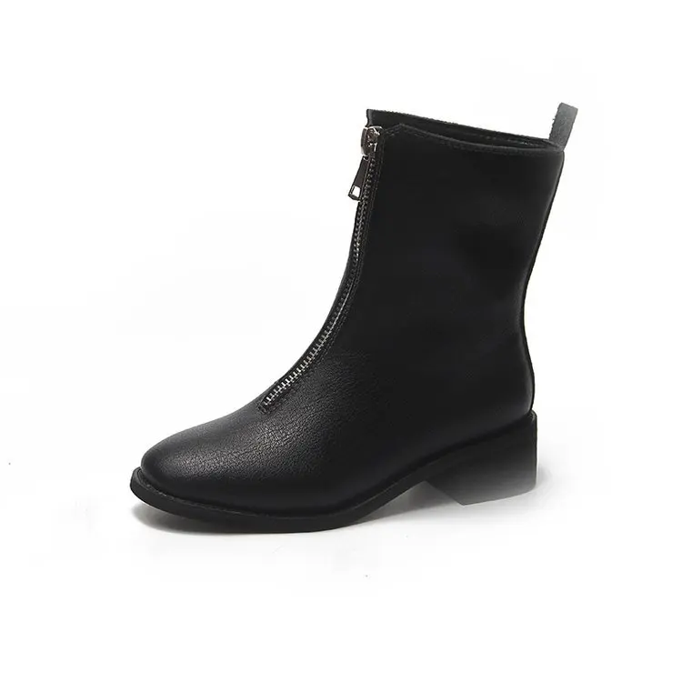 

Women's Winter Boots For Women Platform Fashion Designer Trend 2021 Comfortable Warm Short Tube Boots Woman Boots Shoes Booties