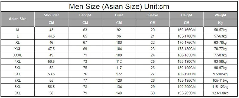 

Big size 6XL, 7XL, 8XL,9XL t shirt men summer new Tops & Tees Quick Dry fitness for gym joggers running sporting T-shirt Man