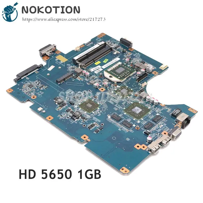 Материнская плата NOKOTION для ноутбука Sony VAIO VPCEF VPCEF34 VPCEF34FDBI HD5650 1 ГБ DDR3 DANE8MB16E0 A1784746A