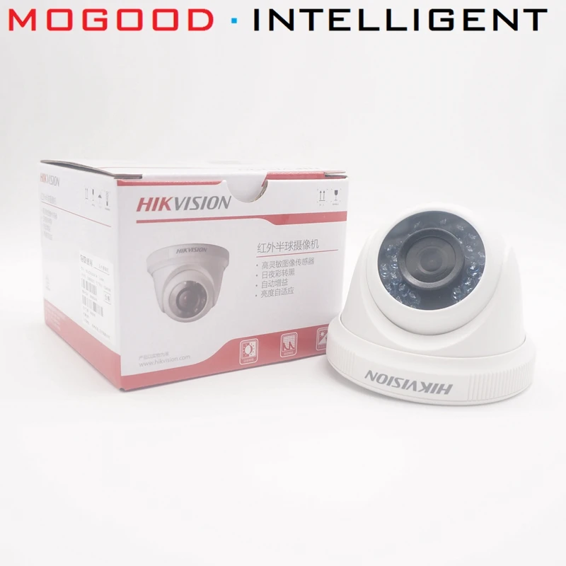 HIKVISION оригинальная DS-2CE55A2P-IR inlock CCTV камера 700TVL ИК светодиоды День/Ночь аналоговая купольная камера видеонаблюдения
