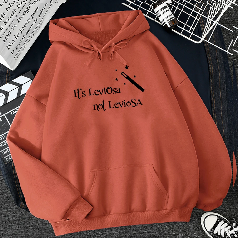 Женская хипстерская уличная одежда толстовки 2021 It's Leviosa волшебная флисовая