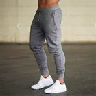 2019 однотонные спортивные штаны, Мужские штаны для спортзала, фитнеса, тренировок, мужские весенние осенние хлопковые обтягивающие штаны для бега размера плюс 4XL