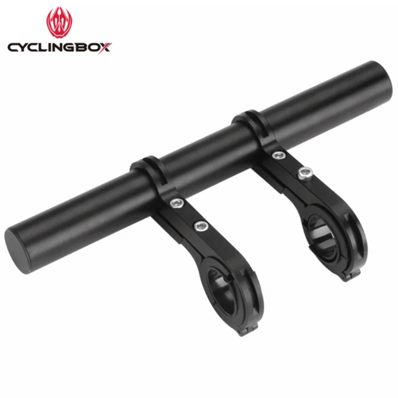 

Outdoor Cycling Bicycle HandleBar Lamp Bracket Holder 20CM Carbon Bike Stopwatch Light Holder Extender Expansion Rack