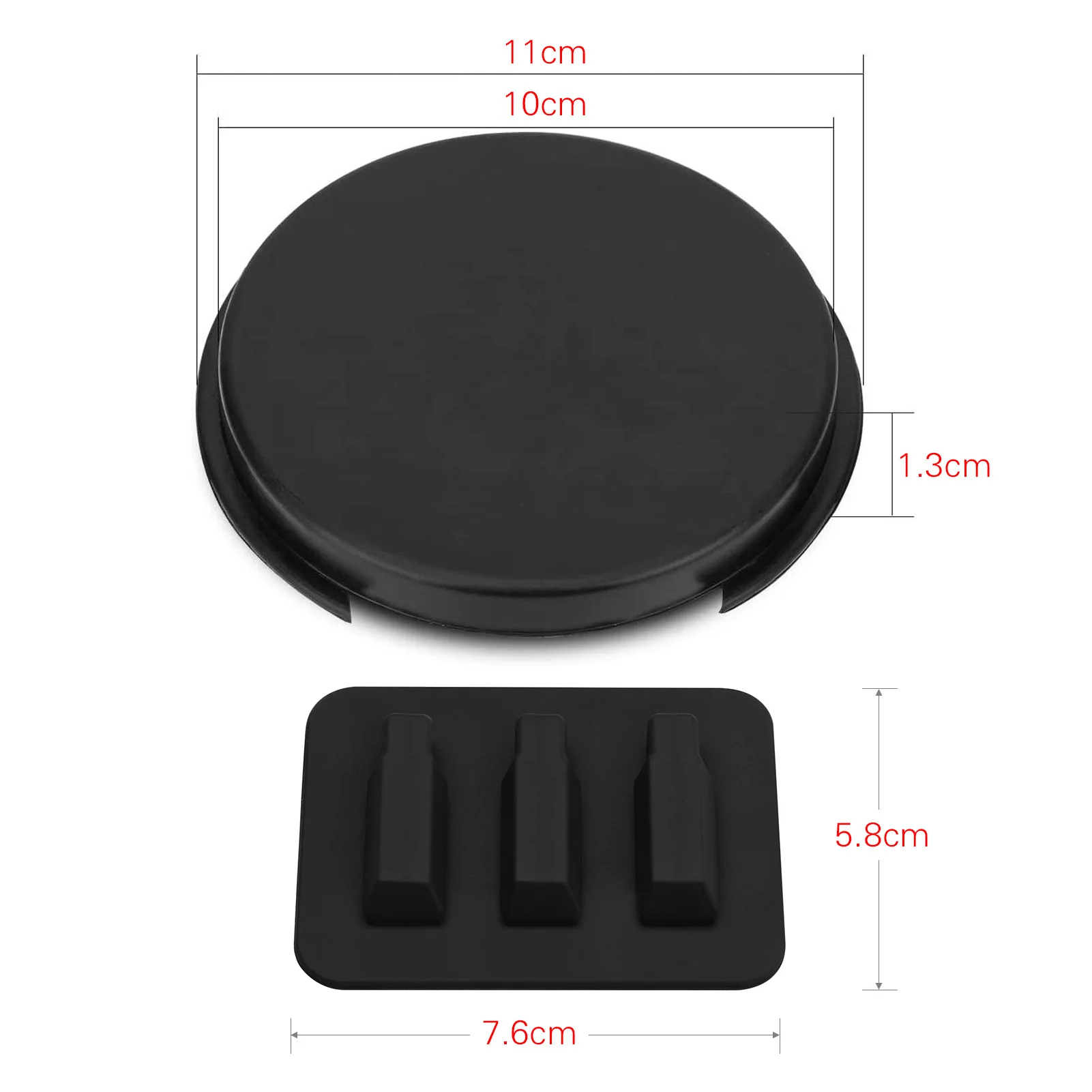 

Guitar Sound Hole Cover Mute Muffler Set 11cm Soundhole Guitar Muter Instrument Accessory for Acoustic Guitar
