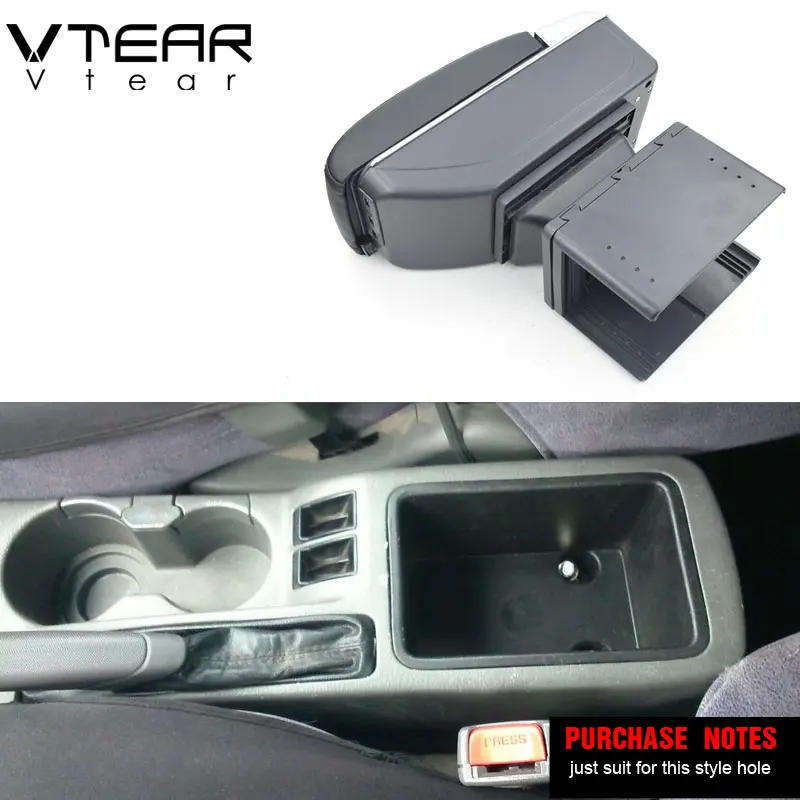 Подлокотник Vtear для kia spectra 2008 кожаный ящик хранения подлокотников аксессуары