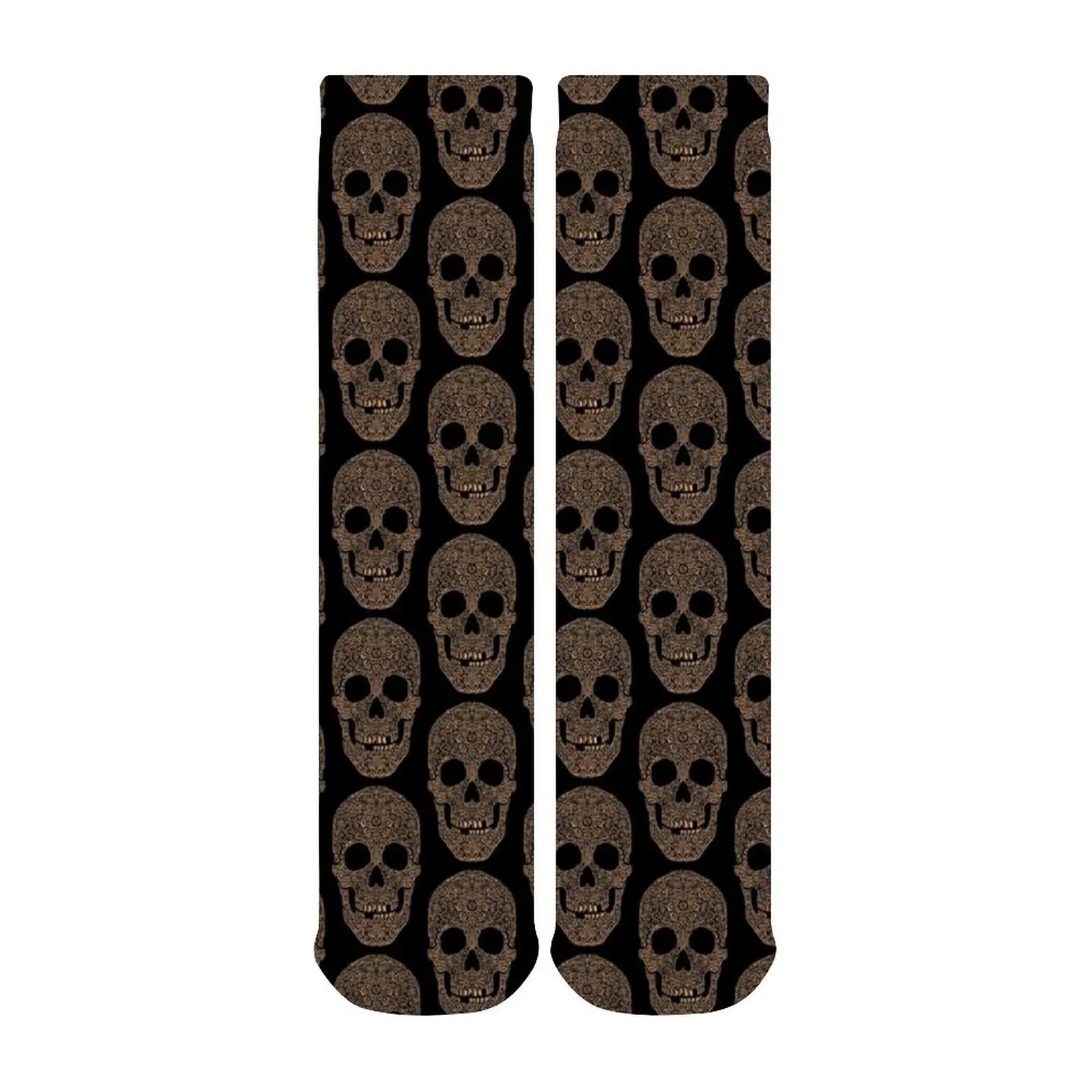 

La Catrina Socks Large Chemical Fiber Abstract Stockings Pattern Childrens Non-Slip Workout Socks