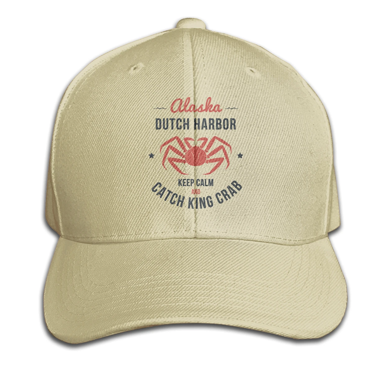 

Keep Calm And Catch King Crab men's woman Fashionable breathable Sun Caps