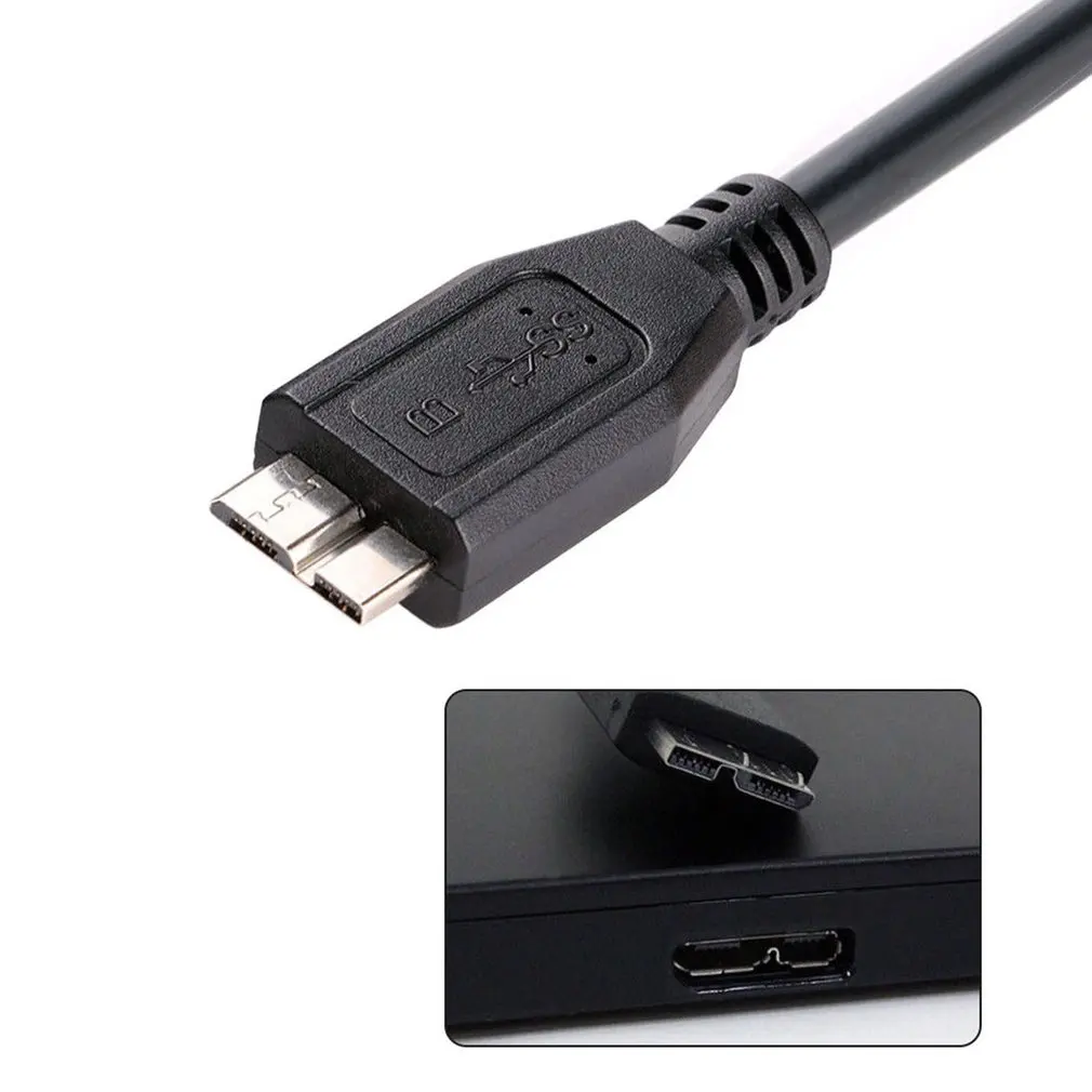 3 фута Micro USB 0 кабель для передачи данных WD My Book внешний жесткий диск SuperSpeed type A |