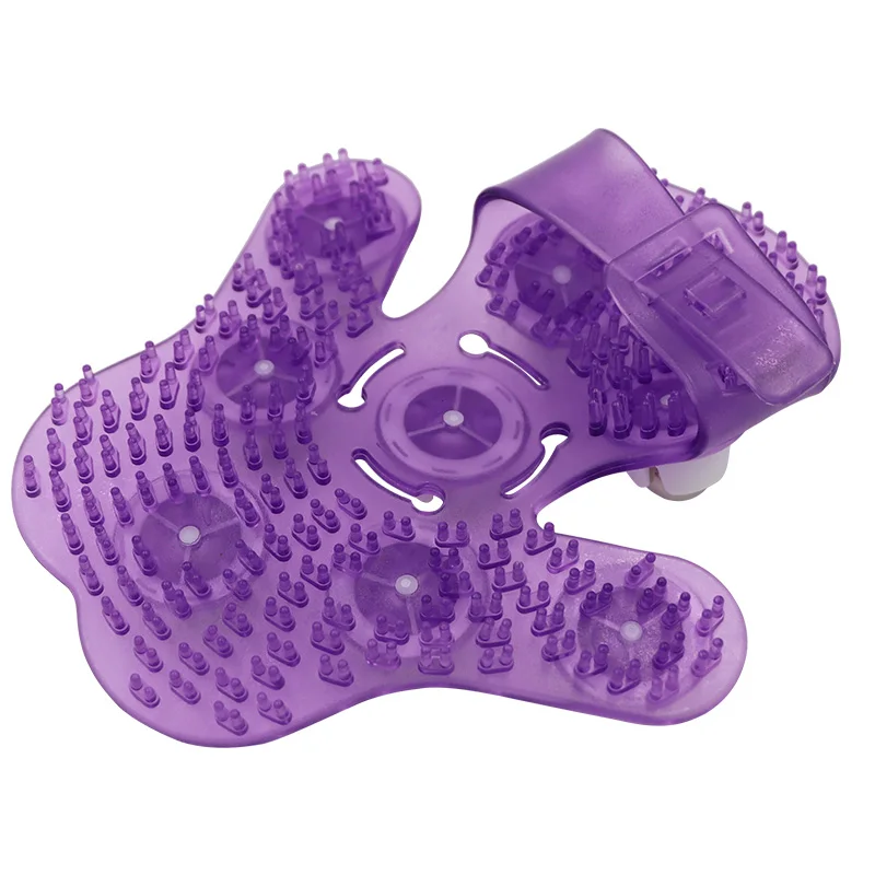 

Body Massage Glove Roller Ball Anti-Cellulite Muscle Pain Relief Relax Massager For Neck Buttocks Body Slimming Health Care Tool