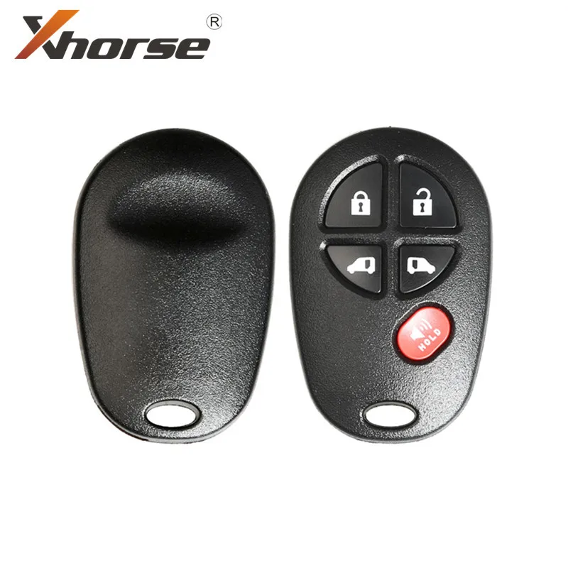 Xhorse XKTO08EN провода Универсальный Remote Key 5 кнопки 10 шт./лот| |
