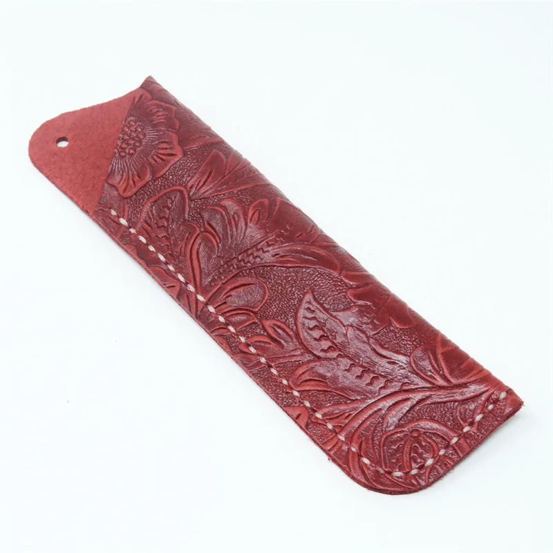 

Genuine Leather School Pencil Case Small Real Cowhide Pencilcase for Girls Boy Penal Pen Bag Korean Cartridge Box Stationery Kit