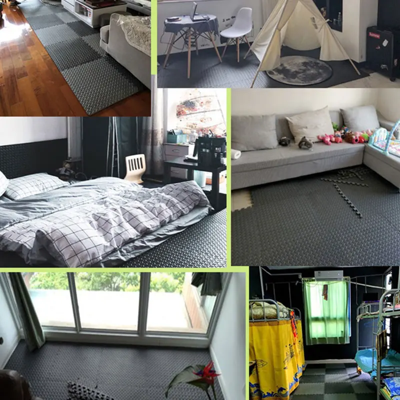 12 шт. 30*30 см спортивный защитный коврик для тренажерного зала напольные коврики