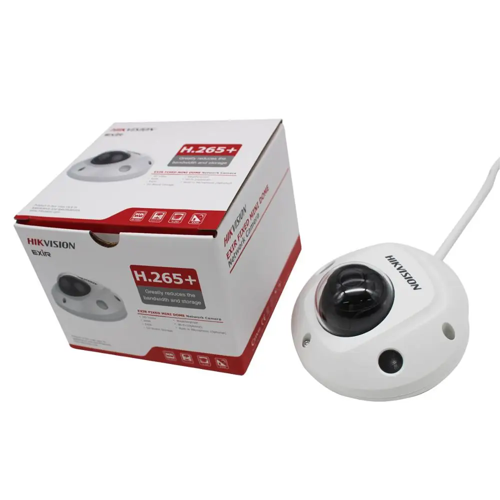 Hikvision камера видеонаблюдения наружная DS-2CD2555FWD-IS 5MP ИК Мини купольная POE