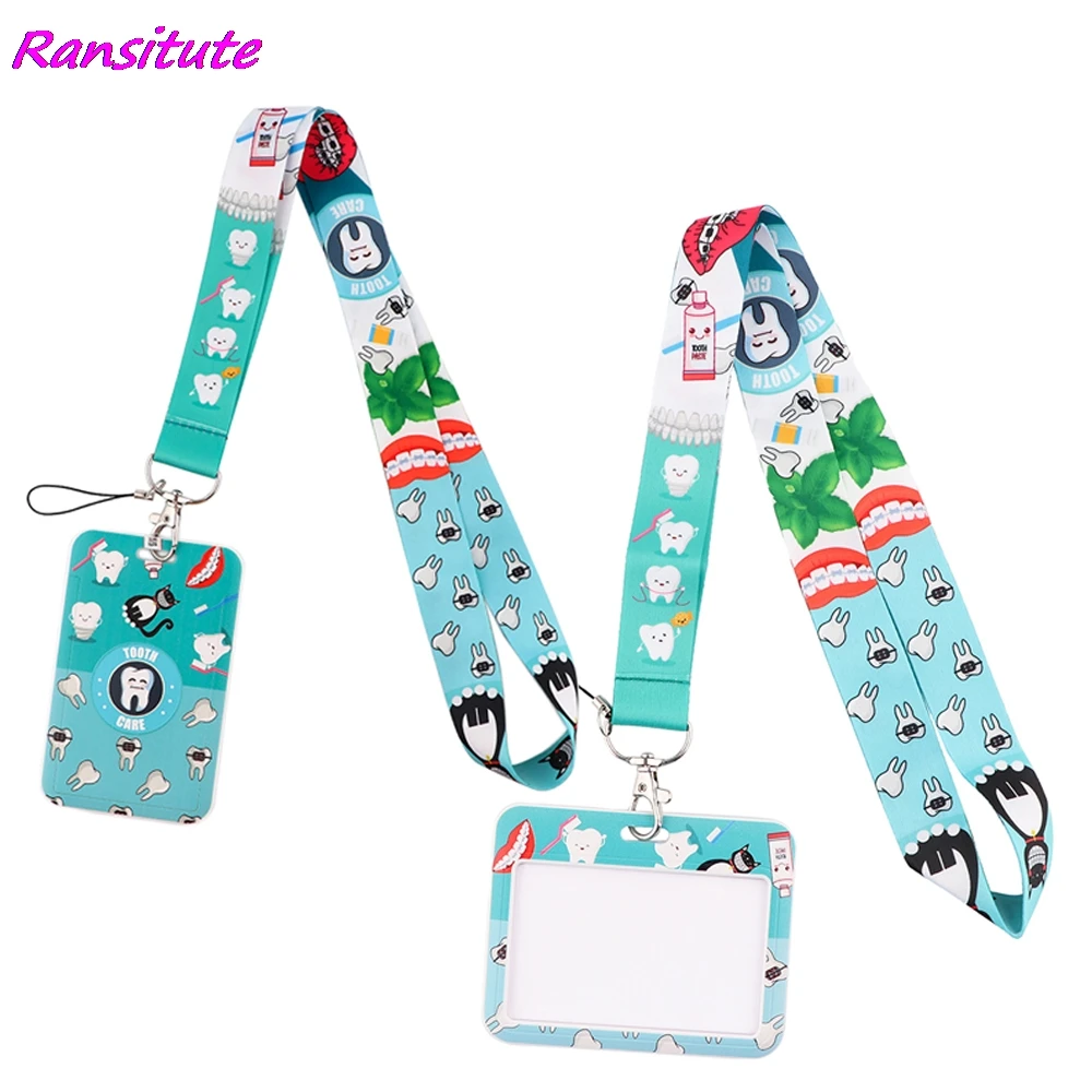 Ransitute R1804 уход за зубами творческих шнурки для кредитных карт врача стоматолога ID