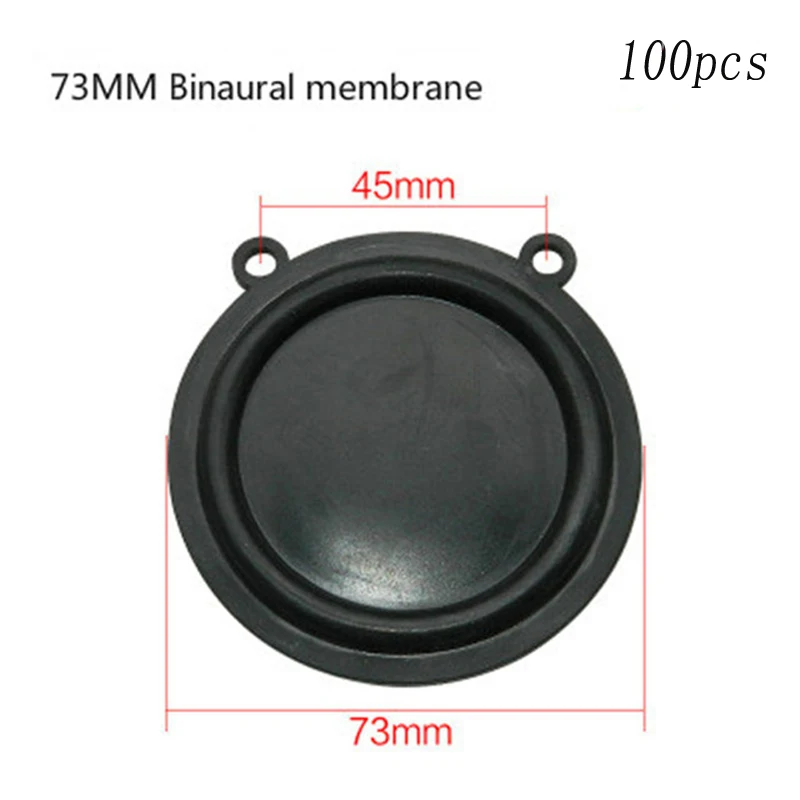 

100 PCS OD 73mm Gas Water Heater Pressure Two Ears Diaphragm Accessories Water Gas Linkage Valve Parts