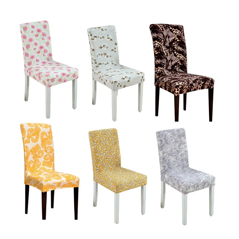 DIDIHOU однотонный чехол на стул эластичные чехлы для столовой белая кухня свадьба