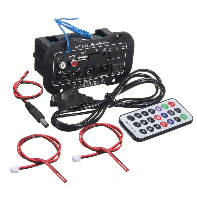 Усилитель мощности для автомобиля 220 В 50 Вт SBC Bluetooth 2 1 Hi Fi бас цифровой усилитель
