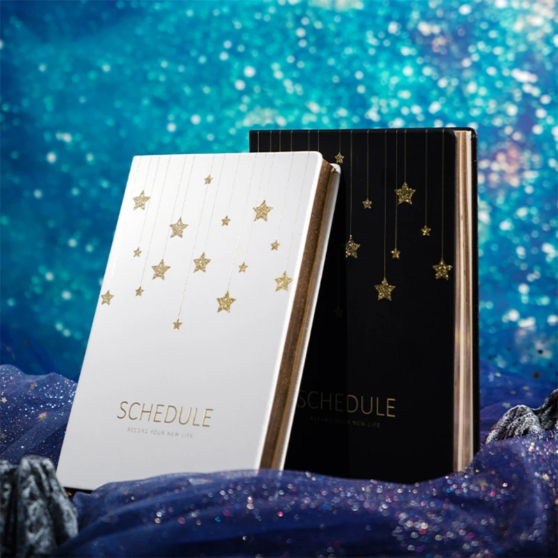 

A5KA A5 Dated Business Notepad 80Gsm Premium Thick Paper 144 Sheets Weekly Planner Artist Notepad Great Business Gifts