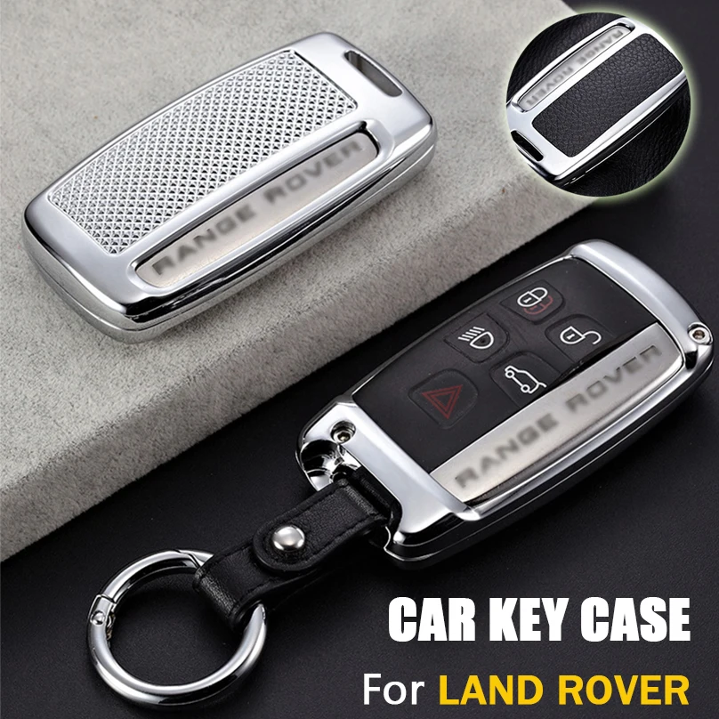 Роскошные цинковый брелок для автомобильных ключей, чехол для Land Rover Discovery, Freelander Range Rover Sport/Evoque велар(Land Rover Range Rover Jaguar XFL