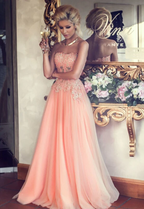 

Женское длинное вечернее платье без бретелек, элегантное официальное платье для вечеринки, длинное платье, 2015