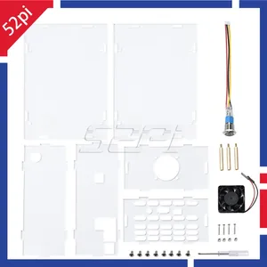 Акриловый чехол, блок питания для X830 V2.0 3,5 дюйма SATA HDD, плата расширения для хранения жесткого диска