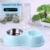 Sky Blue  get stainless steel bowl free