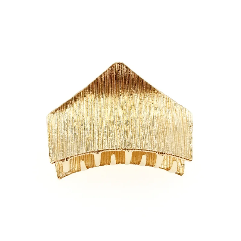 Женская заколка для волос YJ332 металлическая с геометрическим рисунком аксессуар