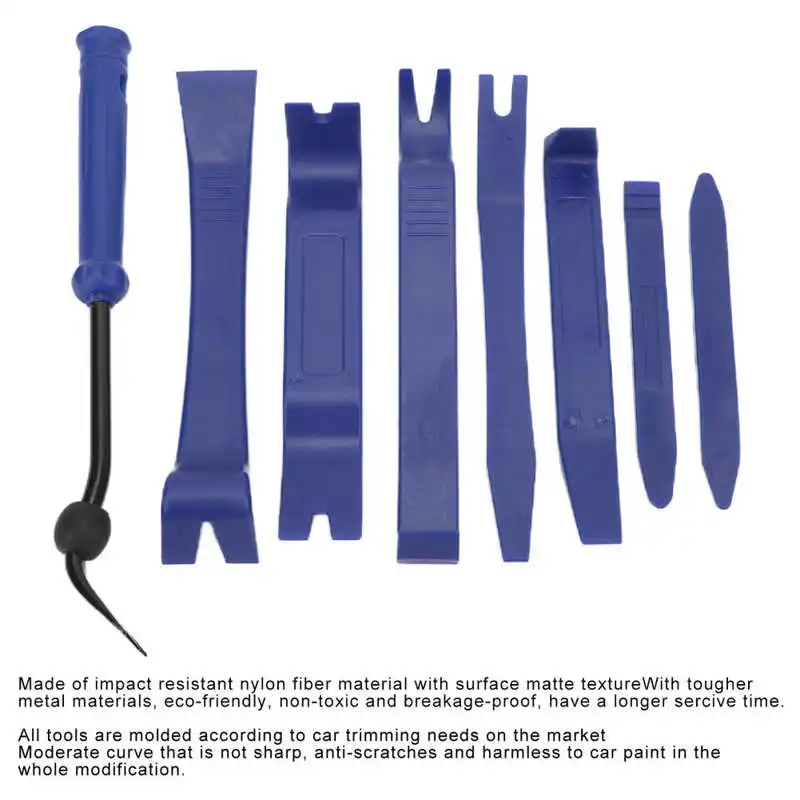 Инструмент для удаления панели Dash Remover Audio / набор для украшения оконных рам, панелей дверей, ремонт интерьера автомобиля, центр CD.