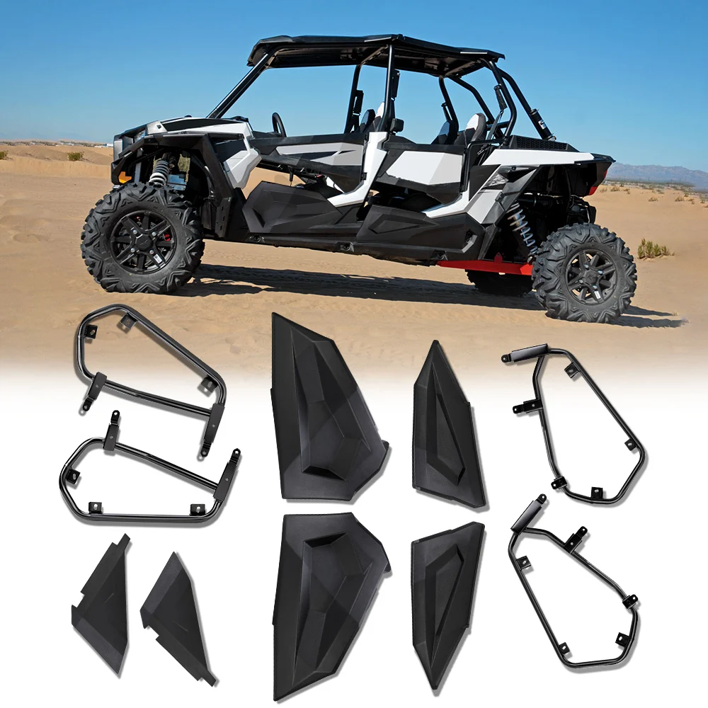 Вставки нижней панели KEMiMOTO для Polaris RZR 1000 900 UTV XP 4 XP-4 900/S Turbo 2014-2018 | Автомобили и