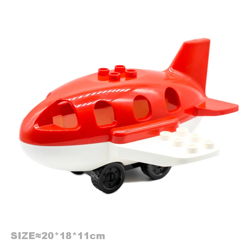 Модель самолета автомобиля большие строительные блоки инженерные аксессуары