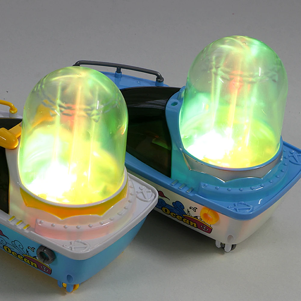 Электрическая универсальная круглая лодка с поворотом на 360 градусов и фонтаном