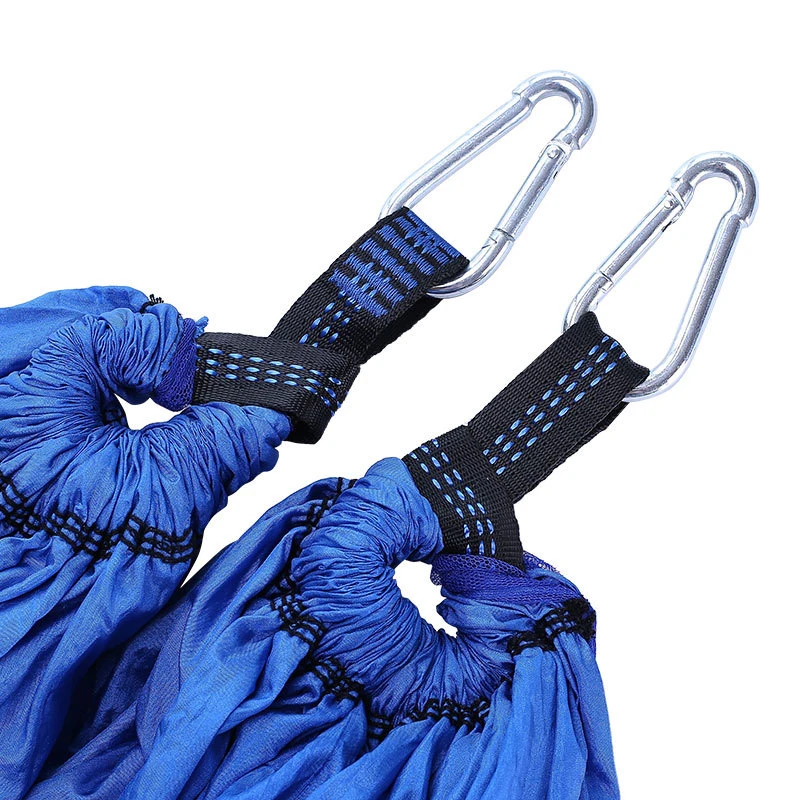 Одиночный и двойной гамак для кемпинга с москитной сеткой портативный уличный