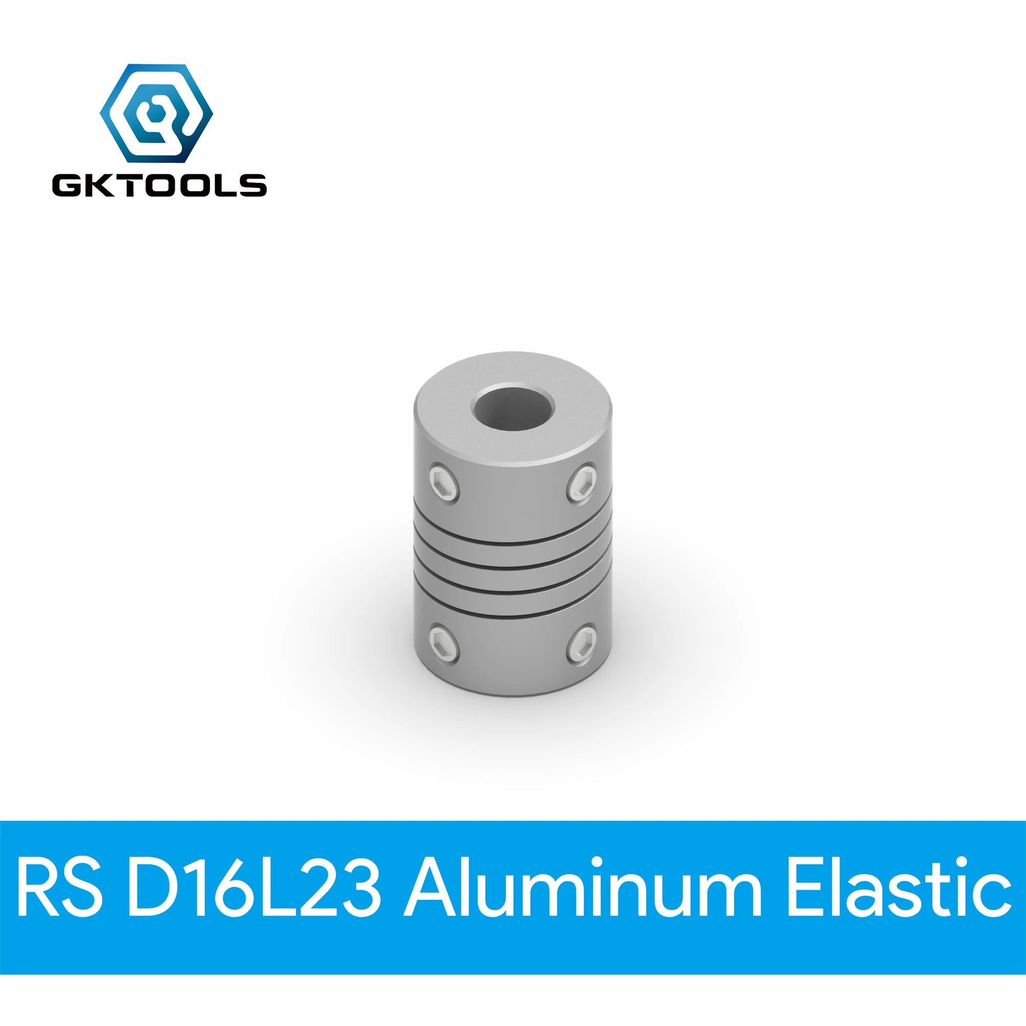 GKTOOLS алюминиевый чпу двигатель челюсти вала соединитель 2 мм до 8 гибкая муфта OD