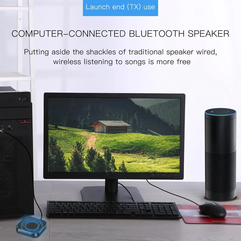 Bluetooth 5 0 передатчик приемник APTX HD LL Bt аудио музыка беспроводной USB адаптер 3 мм 2 в 1