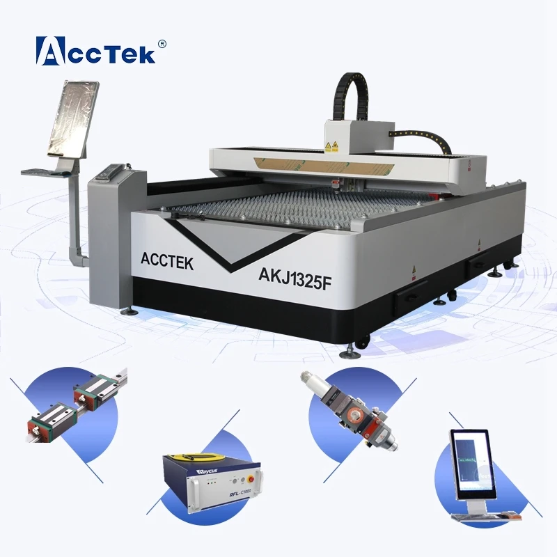 

Fiber Metal Laser Cutting Machine Raycus IPG 1KW 1.5KW Fiber Optic Lazer Cutting Machine For Russia