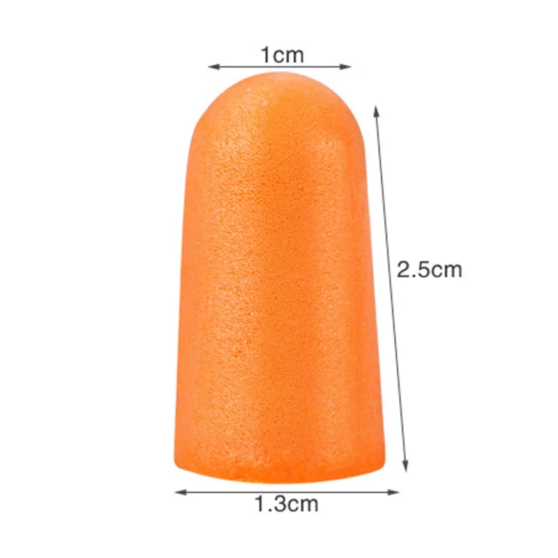 

10 Pairs Ultra Soft Foam Earplugs Tapered Comfortable Ear Plugs for Travel Sleeping Snoring Noise Reducing New Arrival
