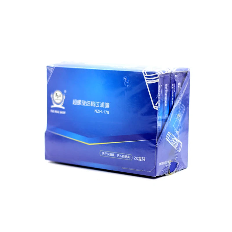 200 шт./лот спиральные фильтры для сигарет сигарета табака курительные аксессуары