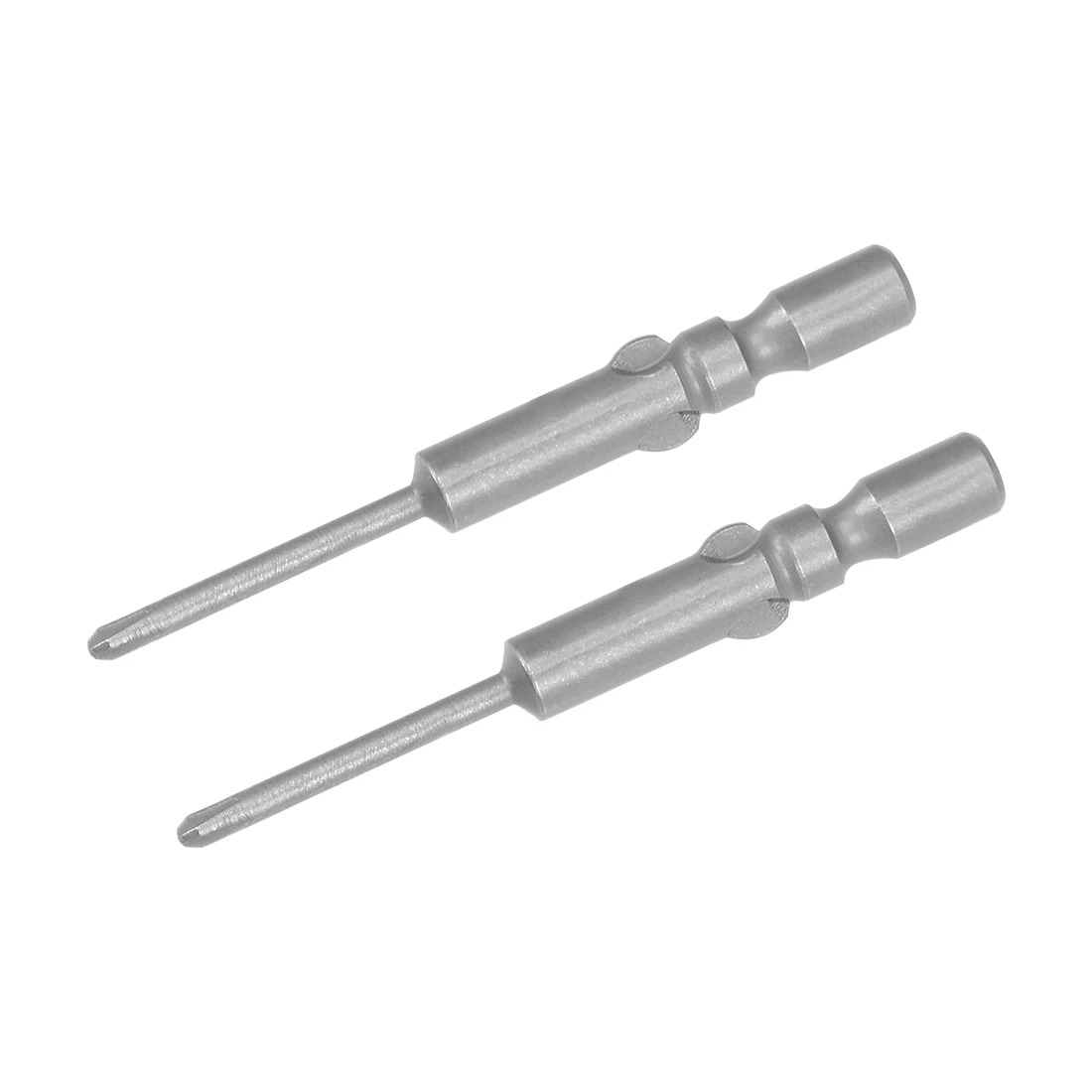 Биты Phillips uxcell 2 шт. 4 мм Круглый хвостовик Магнитный Крест набор отверток 1 6ph00